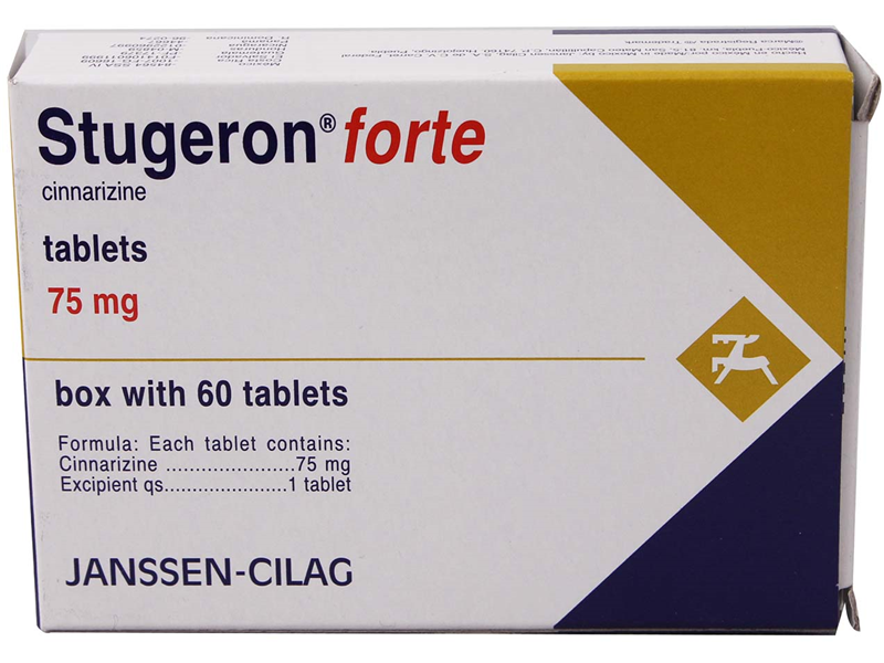 stugeron forte 75mg tabletas ستوجيرون فورت